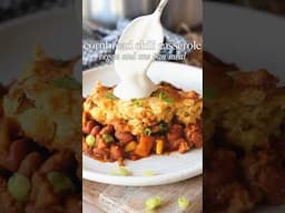 Cornbread Chili Casserole (One Pan Meal)