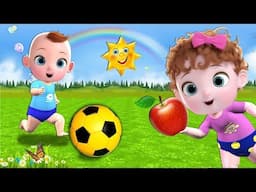 Learn Colors Song - Apple Is Red | Nursery Rhymes & Kids Songs for Children | Cartoon For Kids