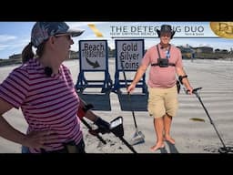 Beach Metal Detecting Florida New Smyrna Beach Treasures | The Detecting Duo S03E46