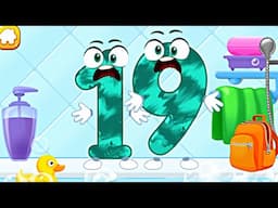 Save the Number 19 - Learn Numbers 123 - Numbers for Kids - Number 19