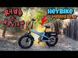 First Day Out on The HEYBIKE MARS 2.0! • eBike Ride & Review!