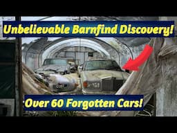 Is This The Biggest Barnfind Discovered In UK Unbelievable Collection Of Classic Rare & Unusual.. ￼