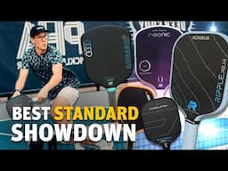 The Best Standard Shaped Paddles for Control, All-Court, and Power