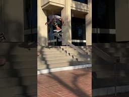 Jaws - hard flip 8 stair #skateboarding #shorts