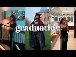 GRADUATION VLOG! Masters Degree bagged🎉 | The Prep, Missing my Family, Celebration Dinner.