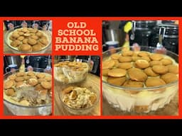 OLD SCHOOL BANANA PUDDING/This Is My Favorite Thanksgiving Dessert/HAPPY THANKSGIVING