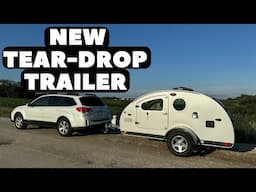 On My Way To Pick Up The New Vistabule Teardrop Trailer For The Second Time