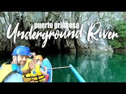 The Underground River, one of the new 7 WONDERS OF NATURE! Philippines family travel vlog Part 1