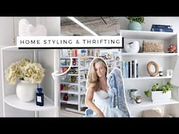 Thrifting and Home Styling! DECORATING ON A BUDGET