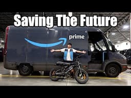 Eco-friendly Deliveries in Amazon's Electric Prime Van!