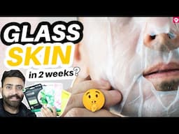 GLASS SKIN ka Raaz🤫🤫 | SKINCARE for GLASS SKIN | Garnier SHEET MASKS Review | @QualityMantra