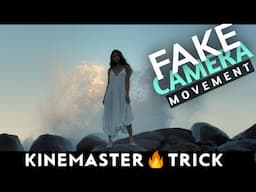 🔥Fake Camera Movement Effect in Kinemaster || How to use crop, pan and zoom option in Kinemaster