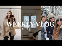 Weekly Vlog: Weekend in The Hamptons, My New Favourite Hair Treatment & Family Time | Erika Fox