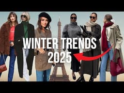 10 ELEGANT FASHION TRENDS 2025 FRENCH WOMEN LOVE TO WEAR FOR WINTER