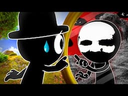 BLACK SAD ORIGIN STORY! Incredibox Sprunki Animation