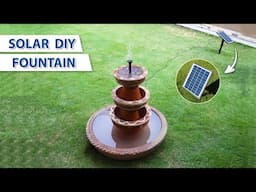 DIY Solar Fountain : Step-by-Step Guide for a Sustainable Water Feature