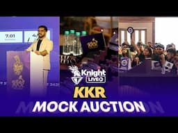 KKR Mock Auction: Fans Build Their Ultimate KKR Team | #KnightLIVE | TATA IPL 2025