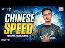 Chinese Speed💀💛 | Stream , Scrims Highlight | GodLSIMP🍊| Team GodLike💛