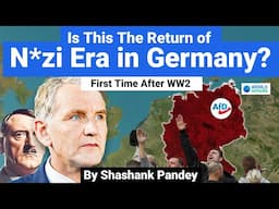 Rise Of Far Right Against Muslim Immigrants in Germany | AFD’s Rise Explained by World Affairs