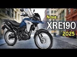 Lançamento: HONDA XRE190 - 2025 - Veja tudo sobre ela!!!!