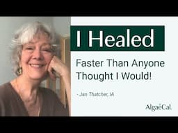 I'm 75 And I REVERSED My Bone Density Loss Thanks To AlgaeCal!