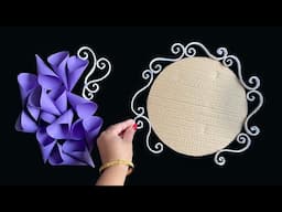 Beautiful and Easy Paper Wall Hanging  / Paper Craft For Home Decoration / Unique Wall Hanging / DIY