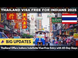 Thailand's 60-Day Visa-Free Entry for Indians: No More Waiting! | Thailand Visa on arrival updates