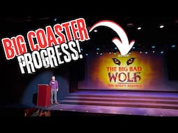 Exclusive Busch Gardens UPDATE: Big Bad Wolf Construction, Town Hall Insights & Christmas Town Prep!