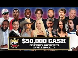 H3H3, NELK, & Hawk Tuah Compete against NBA Legends & Celebrities for $50,000 | Celebrity Poker Tour