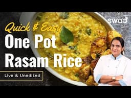 झटपट बनाये मजे से खाये, One Pot Rasam Rice, Rasam Rice In In Cooker Just 20 Mins, Quick One Pot Meal