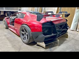 Reviving the Cheapest Lamborghini Murcielago Ever - Rear Diffuser And Tail Lights