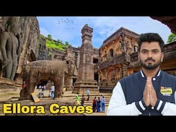 Ellora Caves Tour | Kailasa Temple Ellora | Ellora Caves History | Ajanta Ellora Caves Maharashtra