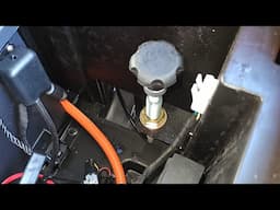 How to use the brake release dial on your 2025 Denago EV Rover Nomad city cart NO TOW SWITCH