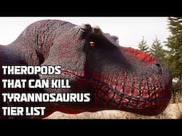 Theropods Chance at Beating a T. rex Tierlist