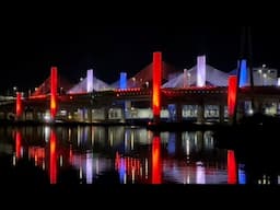 The Q Bridge on Veterans Day