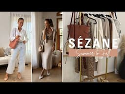 Early Fall Outfits with Sezane | 🍁 Parisian Style Summer to Fall Transition Outfits