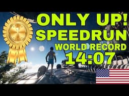 Only Up! Any% Speedrun 14:07 (FORMER) WORLD RECORD #1 WITH NEW DINO SKIP