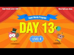 Sight Words 100 Level 4. Day.13 수정 ( Full Movies ) 영어학습프로그램