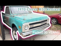 Parked 30 Years - 1970 Chevy K10 Revival