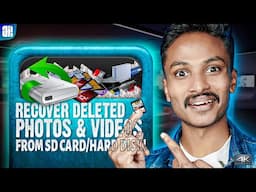 How to Recover Deleted Photos and Videos from SD Card/Hard Disk! ✅