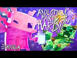 MINECRAFT AXOLOTL RAP | "Axolotls Party Hard" | Animated Music Video [VERSION A]