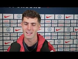 USMNT FORWARD & MAN OF THE MATCH CHRISTIAN PULISIC talks after beating Jamaica