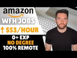 Amazon’s Hiring Remotely!  EASY Entry Level & No Experience Work From Home Jobs