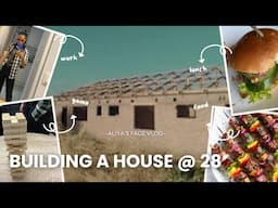 BUILDING  A HOUSE IN ZIMBABWE AT THE AGE OF 28 : DAILY VLOG - house update