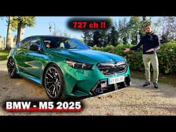 Nouvelle BMW M5 727ch - Luxe & Sport ? C'est Lourd ou pas ? Je la Pousse A FOND ! 0€ de malus =)