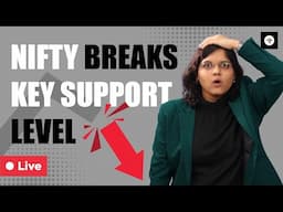 Why is market falling today? | Next support? | CA Rachana Ranade