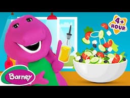 Cooking Healthy Food with Barney | Thanksgiving Compilation for Kids | Barney the Dinosaur