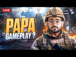 🔴ACHIVED PAPA GAMEPLAY FINALLY!  | BGMI w/ Mota bhai!