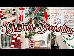 🎄 FESTIVE CHRISTMAS DECORATING IDEAS 🎄 Traditional Kid Friendly Living Room Christmas Decor