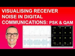 Visualising Receiver Noise in Digital Communications: PSK & QAM